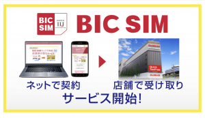 格安SIMのBIC SIM（ビックシム）